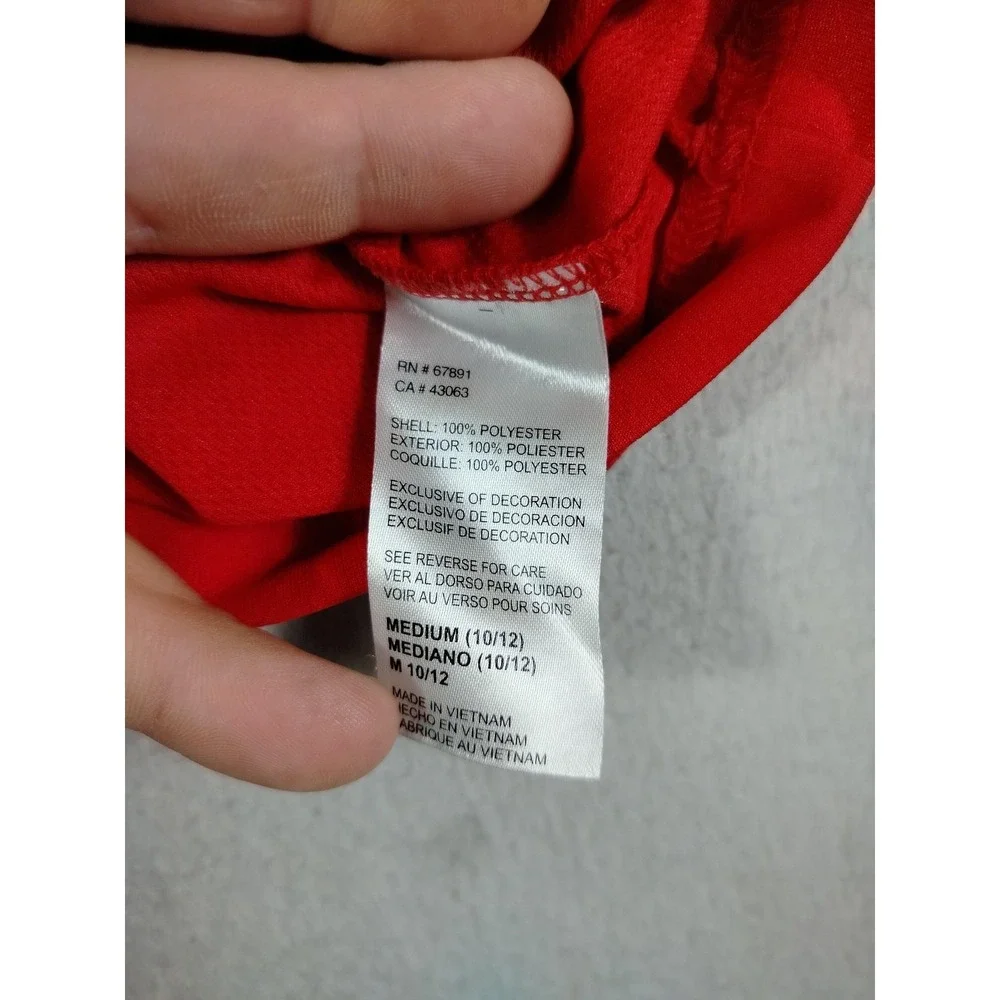 Houston Rockets Jersey Boys Medium Red NBA Basketball‎ James Harden 13 Adidas